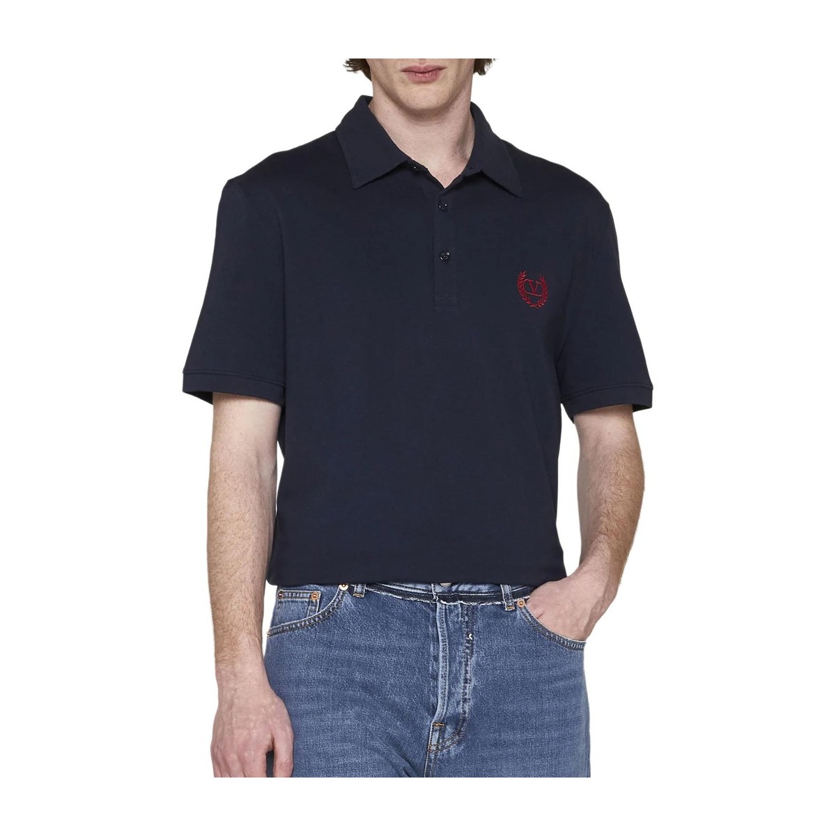 Valentino SS23 Polo Blue