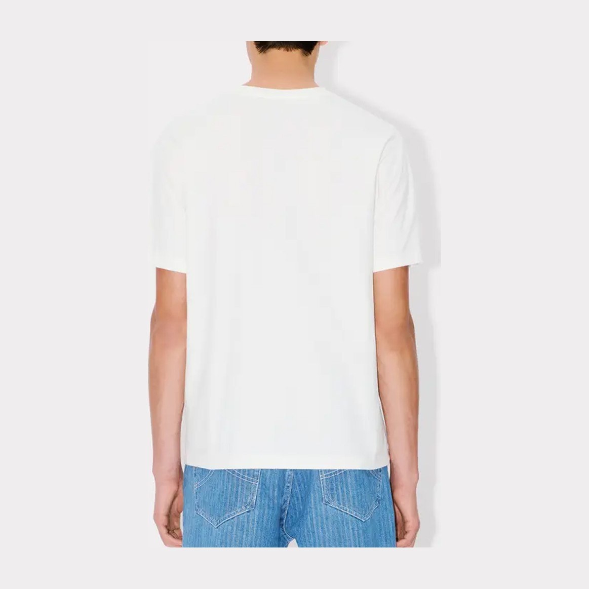 KENZO Logo Floral T-Shirt White