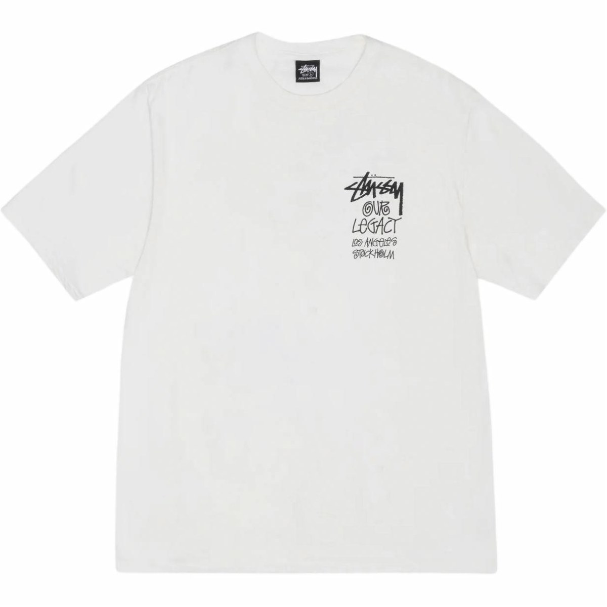 Stussy x OUR LEGACY 8 Ball Yin Yang Tee