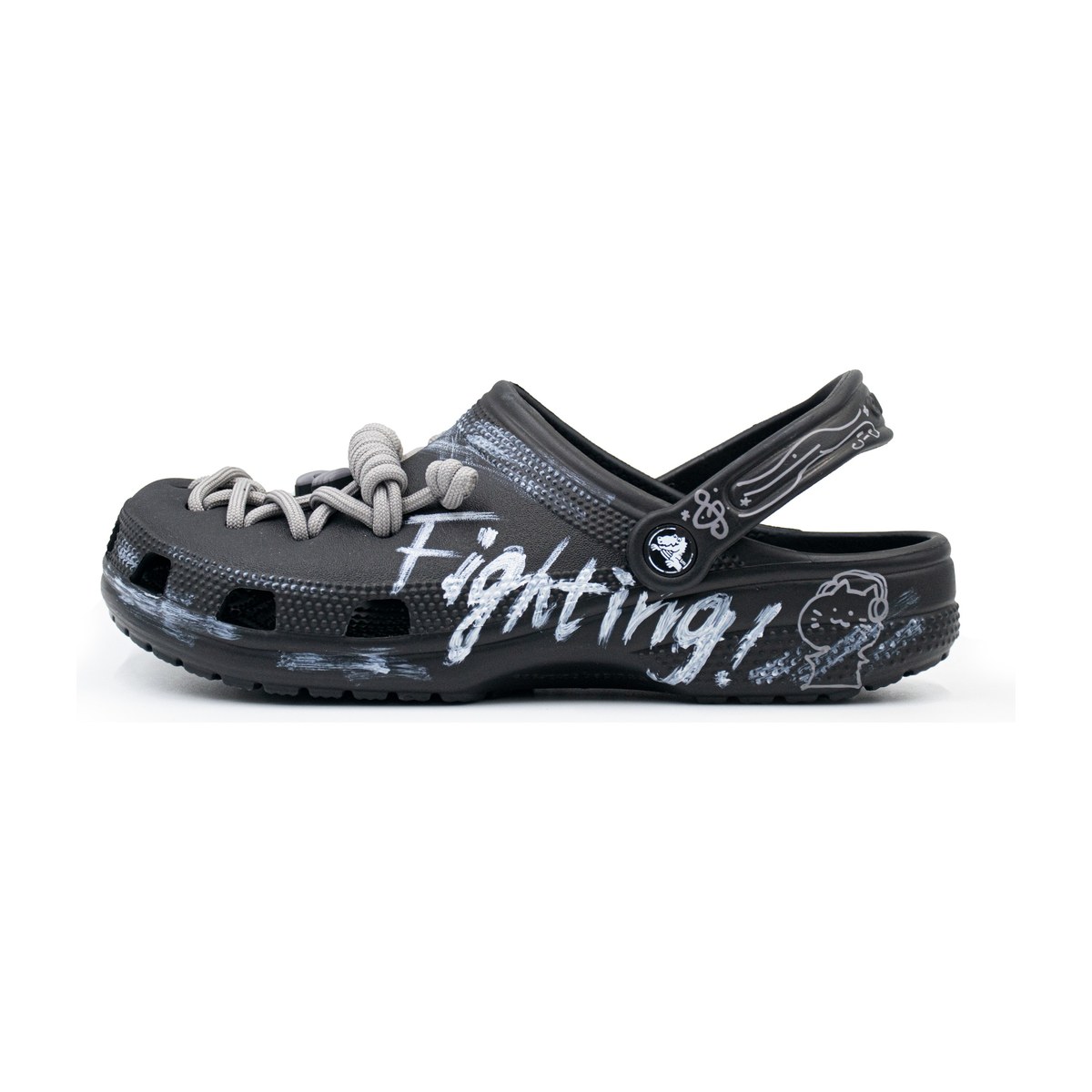Crocs Classic Clog Black Grey