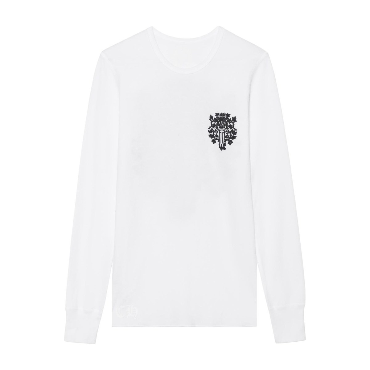 Chrome Hearts SS25 White Long Sleeve Tee