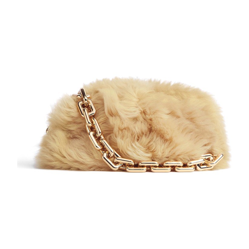 Bottega Veneta Chain Pouch Beige