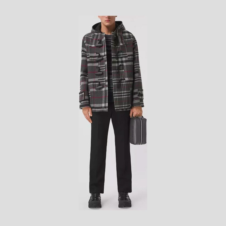 Burberry Duffle Coat Charcoal