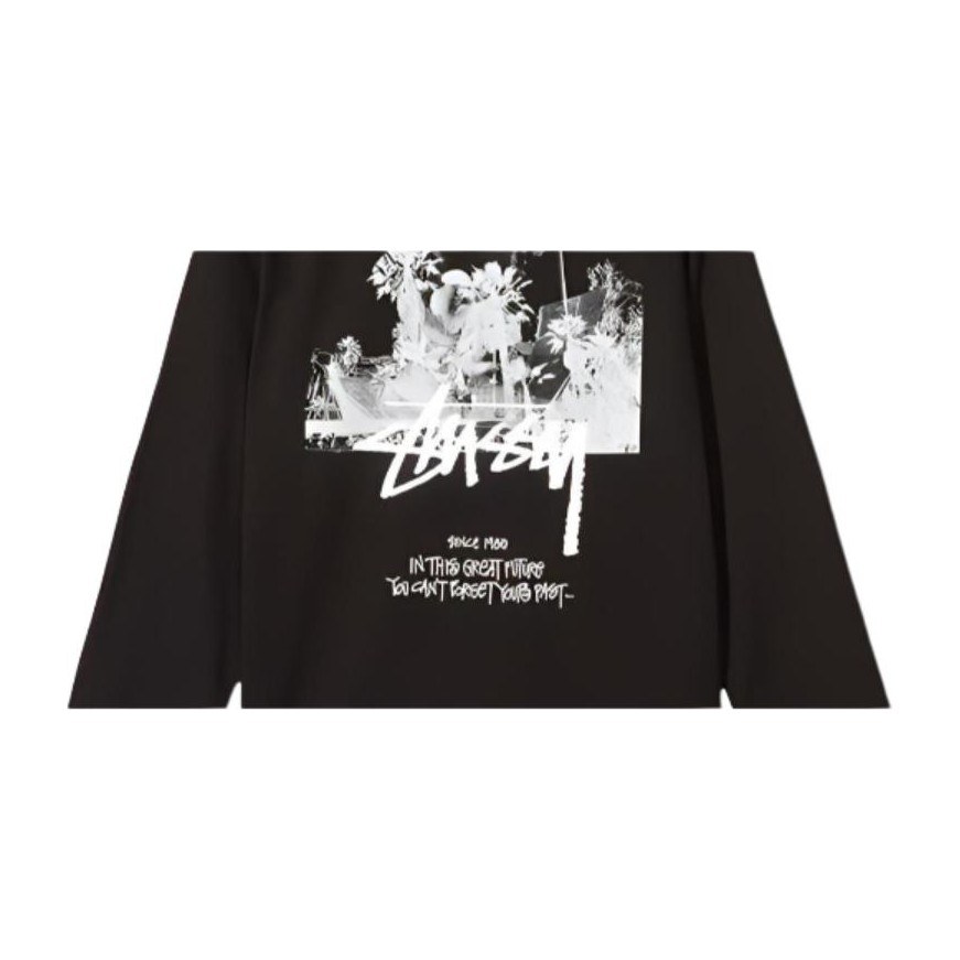 Stussy x MMW LS Tee Black