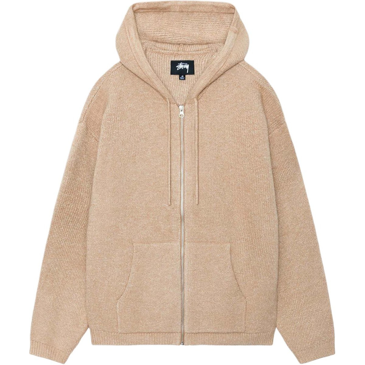 Stussy SS25 Hooded Zip Sweater