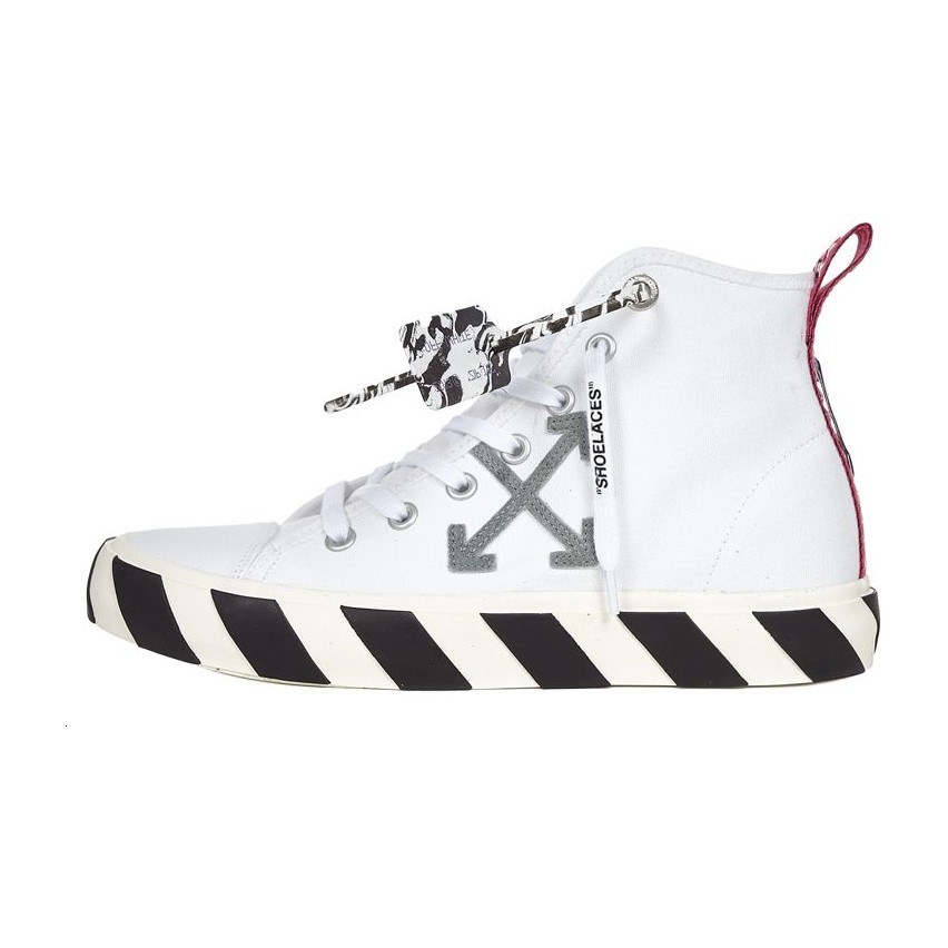 OFF-WHITE Vulcanised Mid-top