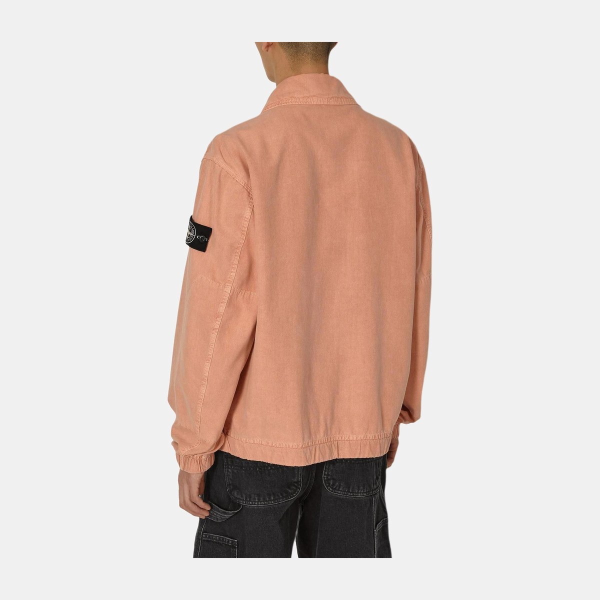 Stone Island Loop Project White Label Jacket Orange