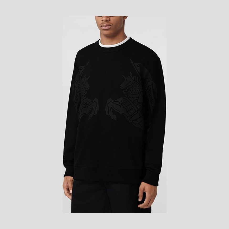Burberry Animal Print Crewneck Sweatshirt