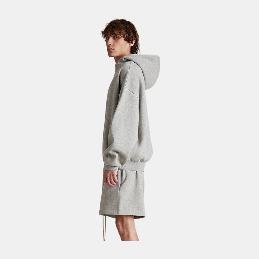 Fear of God Essentials SS24 Hoodie Dark Heather Oatmeal