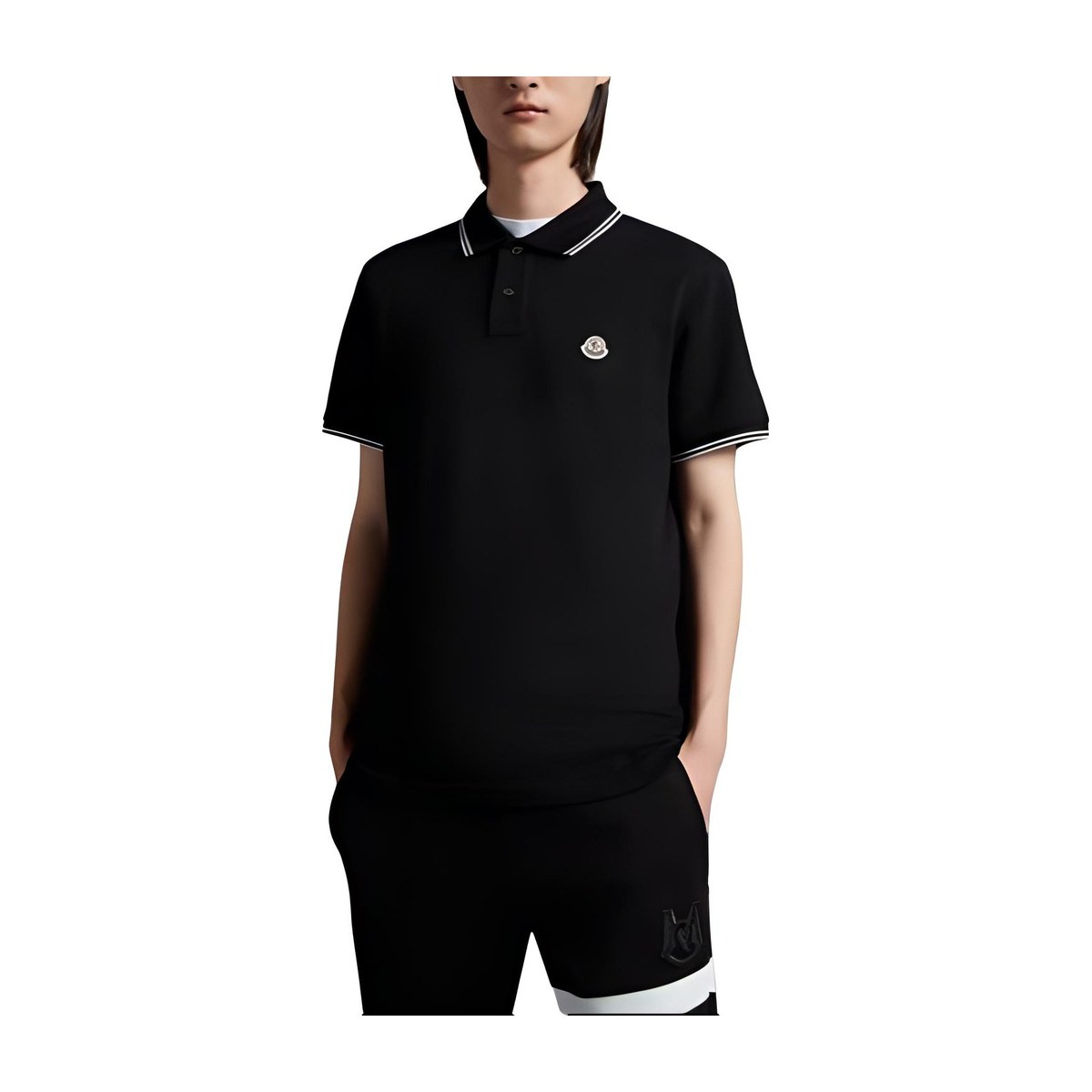Moncler Polo Shirt Black