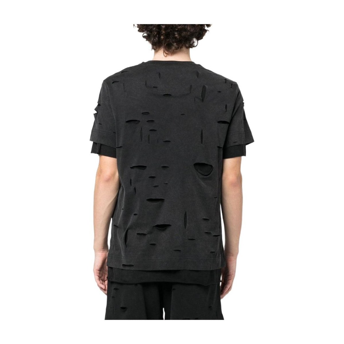Givenchy SS23 Logo Print Crewneck T-Shirt Black