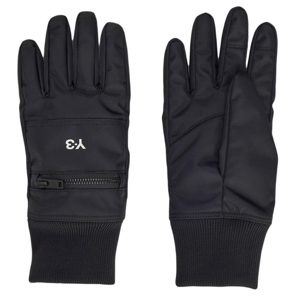 Y-3 Gloves Black