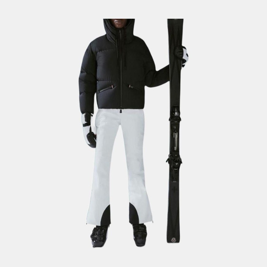Moncler FW21 Logo Down Jacket Black