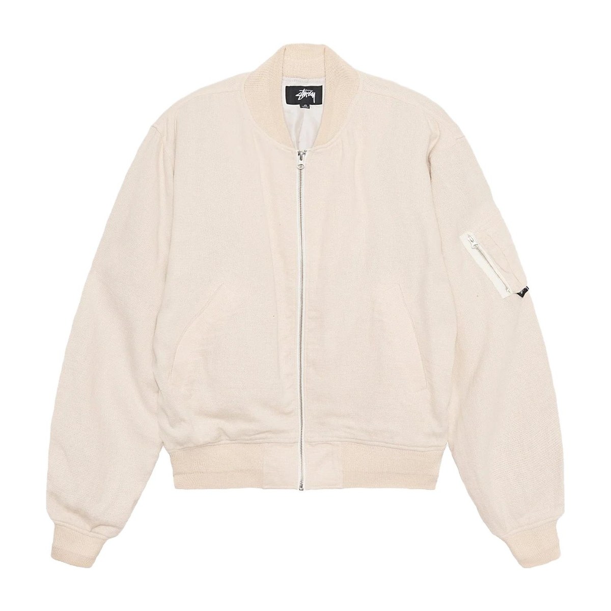 Stussy Linen Beach Bomber