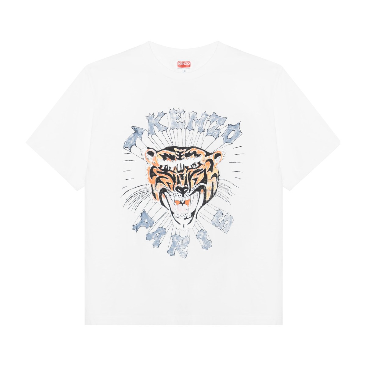 KENZO Animal Print T-Shirt White