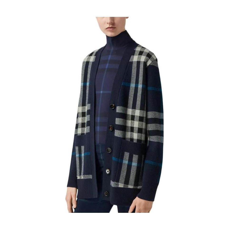 Burberry V-Neck Wool Sweater