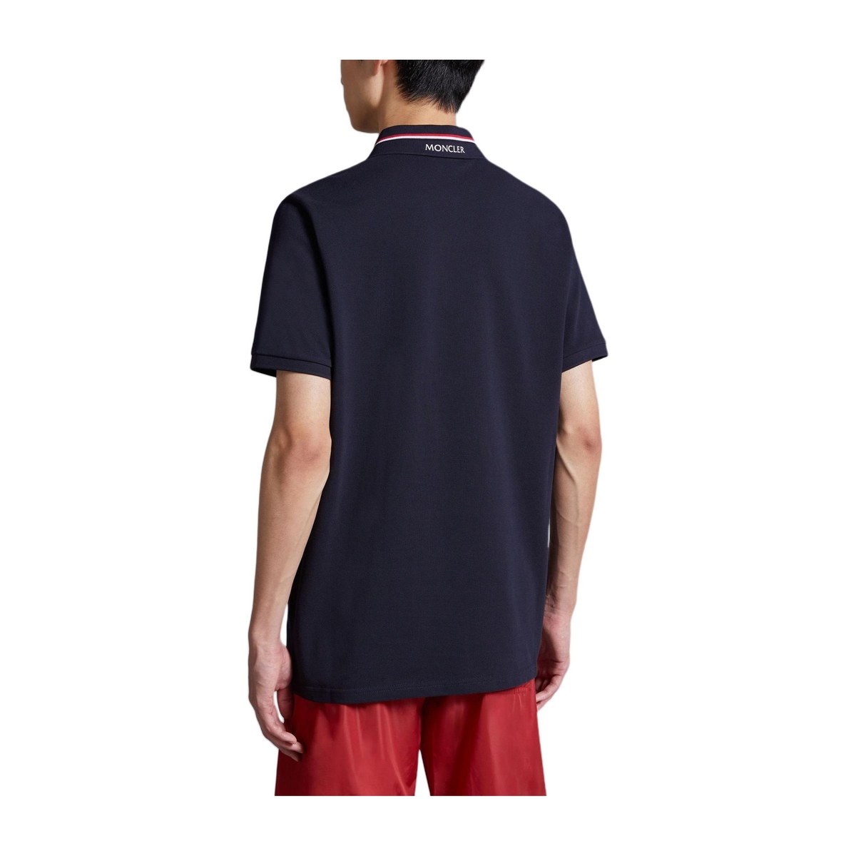 Moncler Polo Shirt Navy