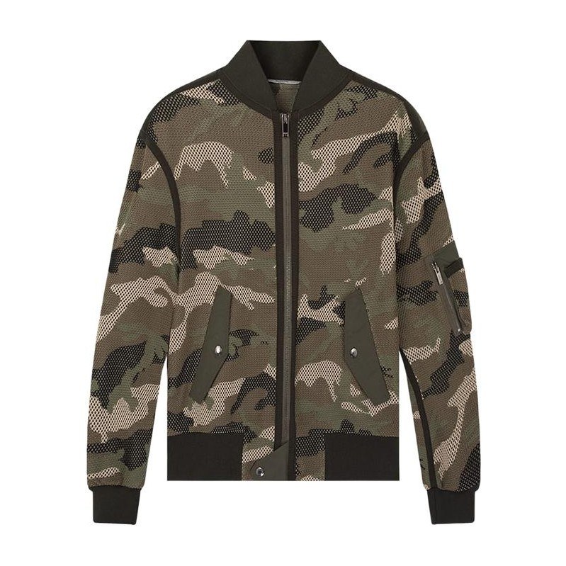 Valentino Camouflage Zip Hoodie