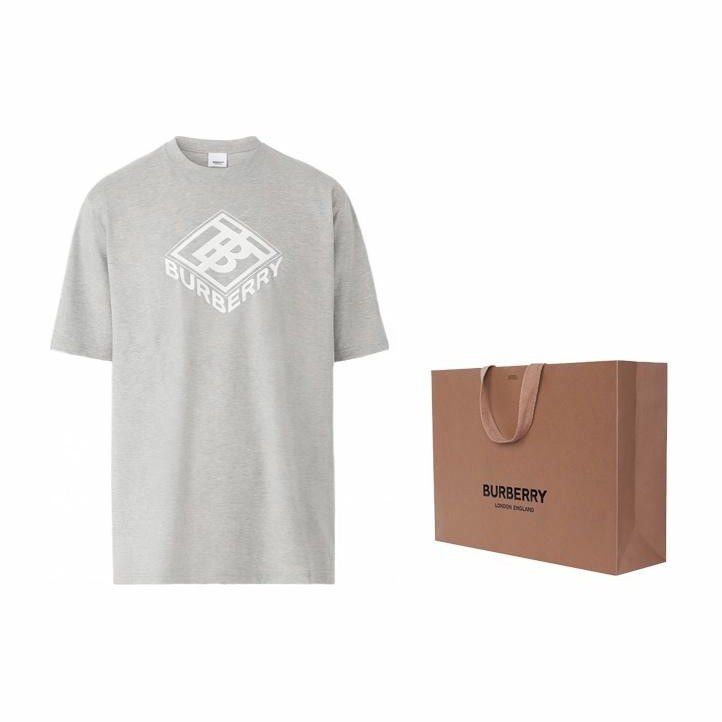 Burberry Logo Graphic Cotton Tshirt
