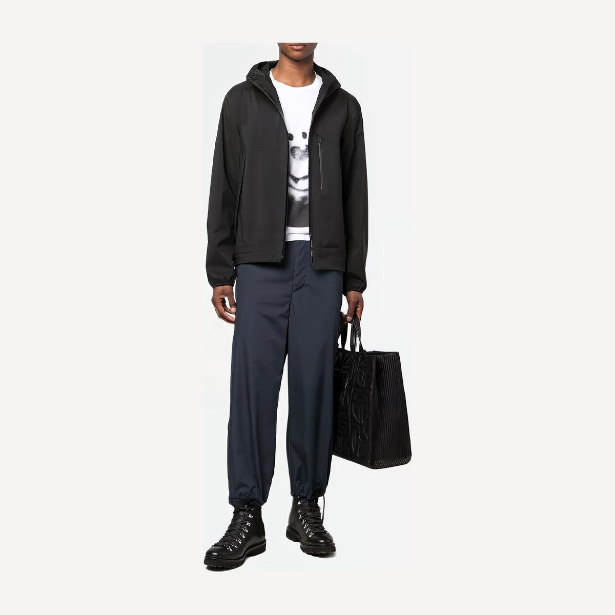 Moncler SS22 Windbreaker Jacket Black