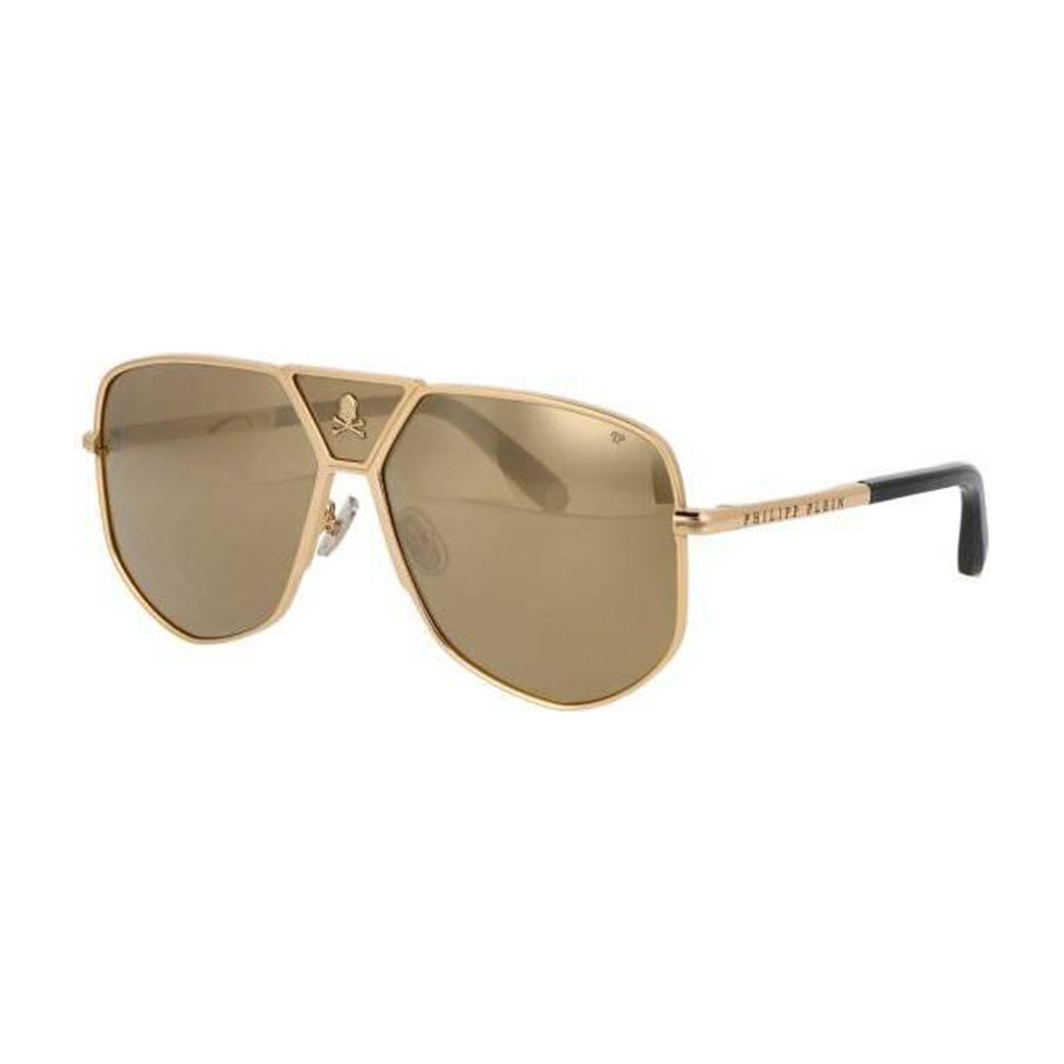 Philipp Plein Aviator Metal Sunglasses Gold