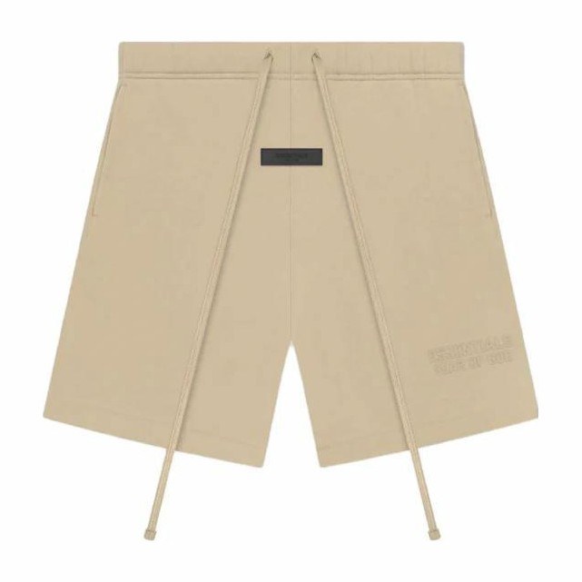 Fear of God Essentials Sand White Shorts