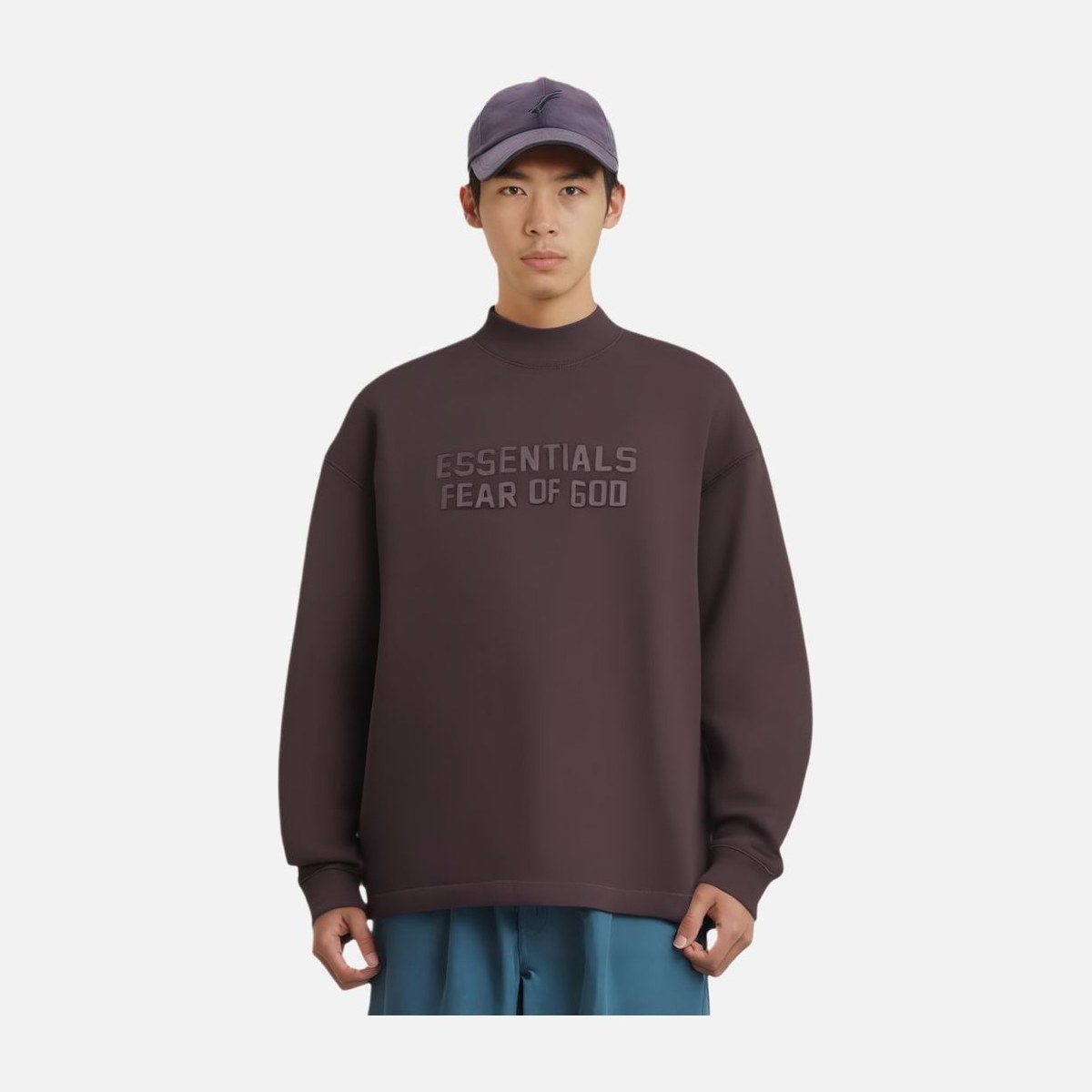 Fear of God Essentials SS23 Plum Crewneck