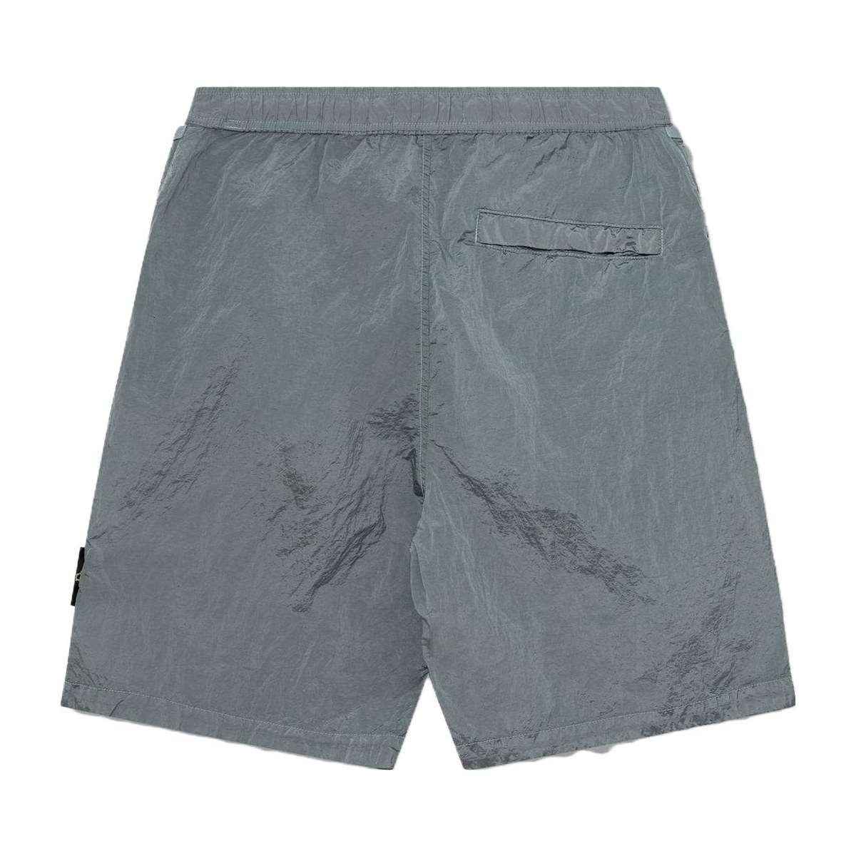 Stone Island SS23 Nylon Logo Shorts Sky Blue
