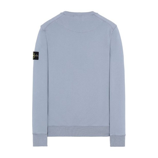 Stone Island Garment Dyed Crew Sweat Pink Blue