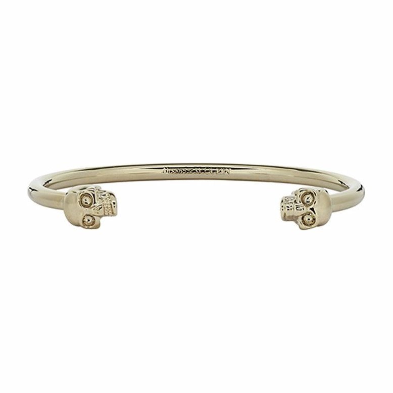 Alexander McQueen Skull Cuff Gold