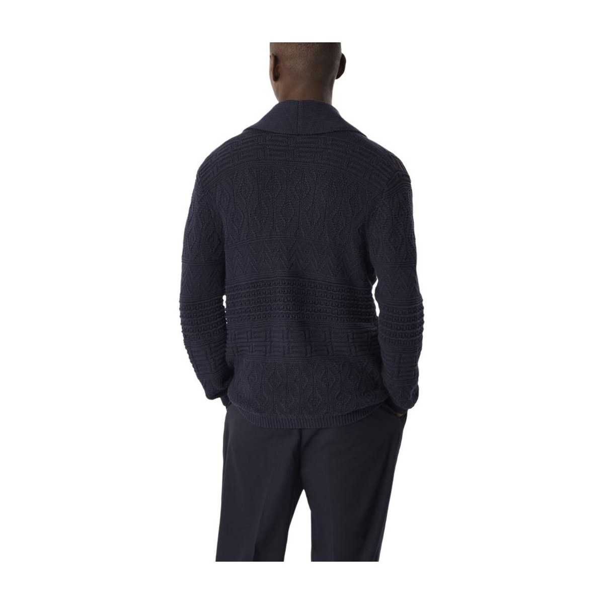 Brunello Cucinelli Navy Knit Cardigan