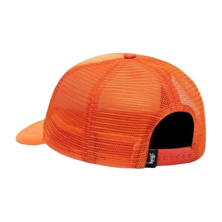 Stussy Letter Decor Cap Orange