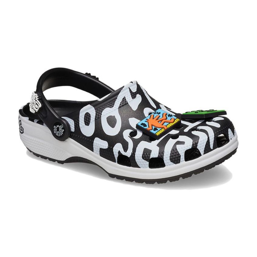 Artestar x Crocs Classic Clog Black White