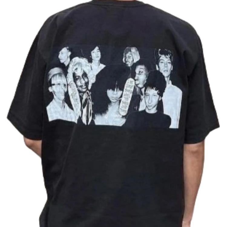 Stussy x Martine Rose SS23 Black Tee