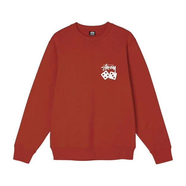 Stussy Dice Pigment Dyed Crew