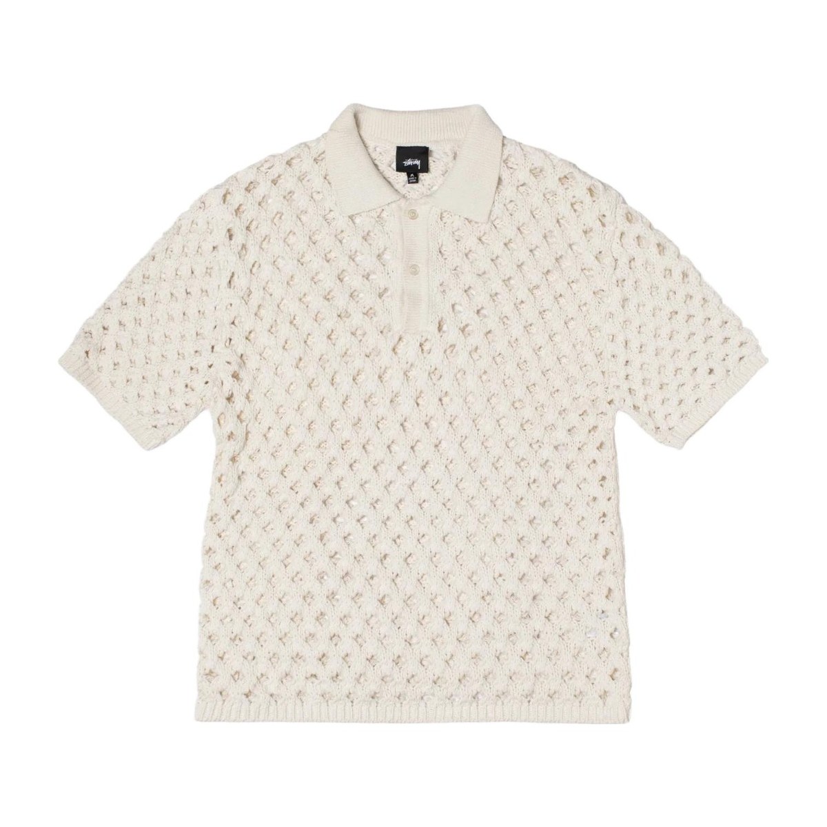 Stussy Big Mesh Polo Sweater
