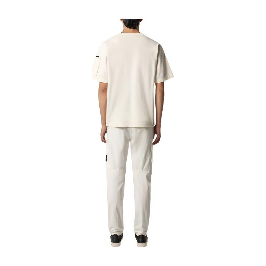 Stone Island Ivory Crewneck T-Shirt