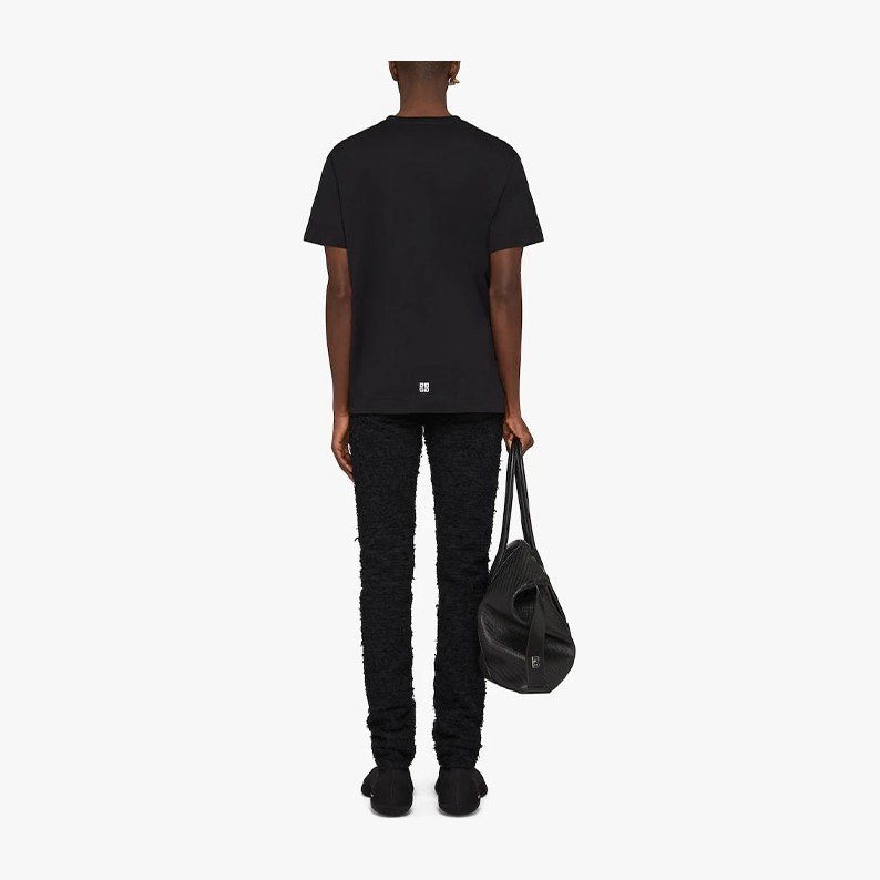 Givenchy SS22 Logo Embroidered T-Shirt