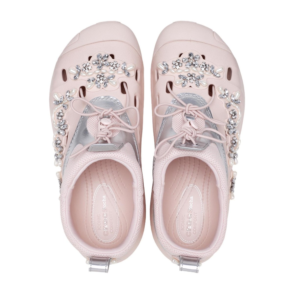 SIMONE ROCHA x Crocs Quick Trail Pink