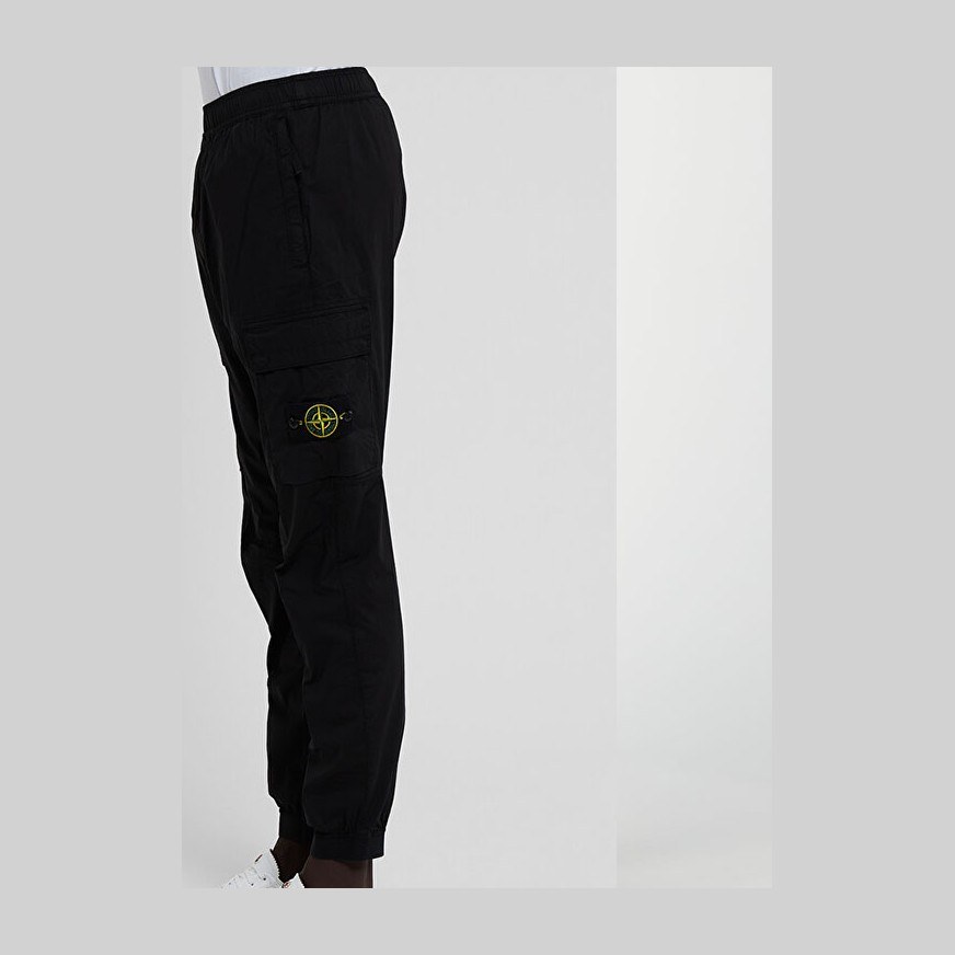 Stone Island SS22 Cargo Pants Black