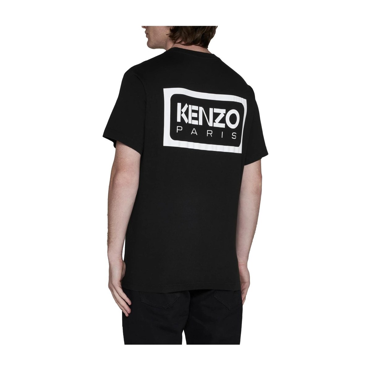 KENZO Logo Crewneck T-Shirt Black