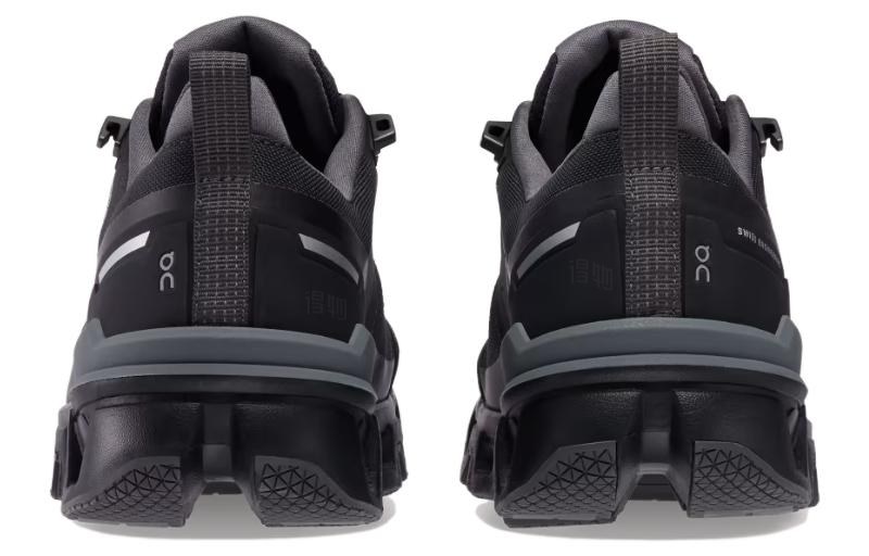 On Cloudwander Waterproof Black Grey