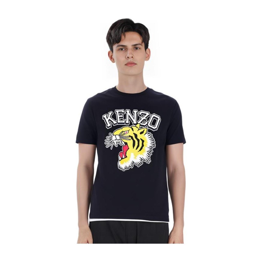 KENZO SS23 Animal Print T-Shirt Black