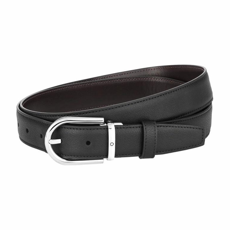 Montblanc Horseshoe Buckle Belt