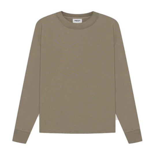 Fear of God Essentials SS21 Long Sleeve Tee Taupe