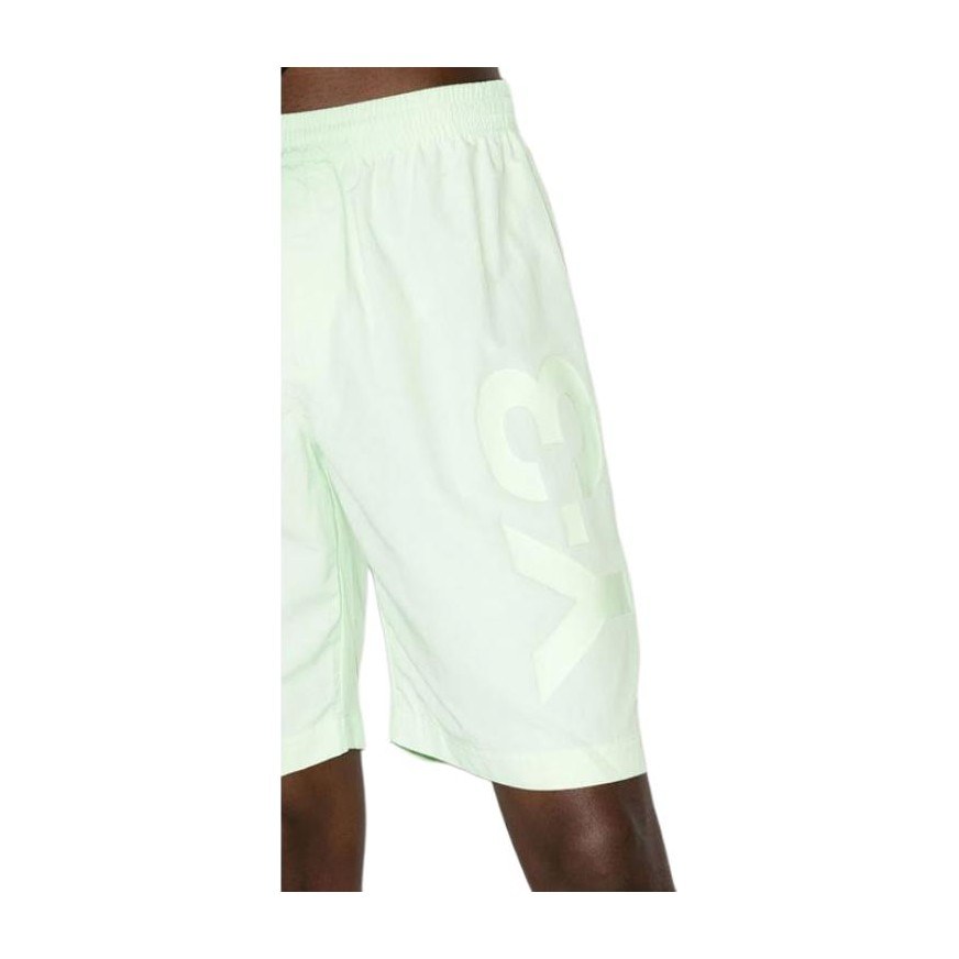Y-3 SS22 Logo Shorts Green