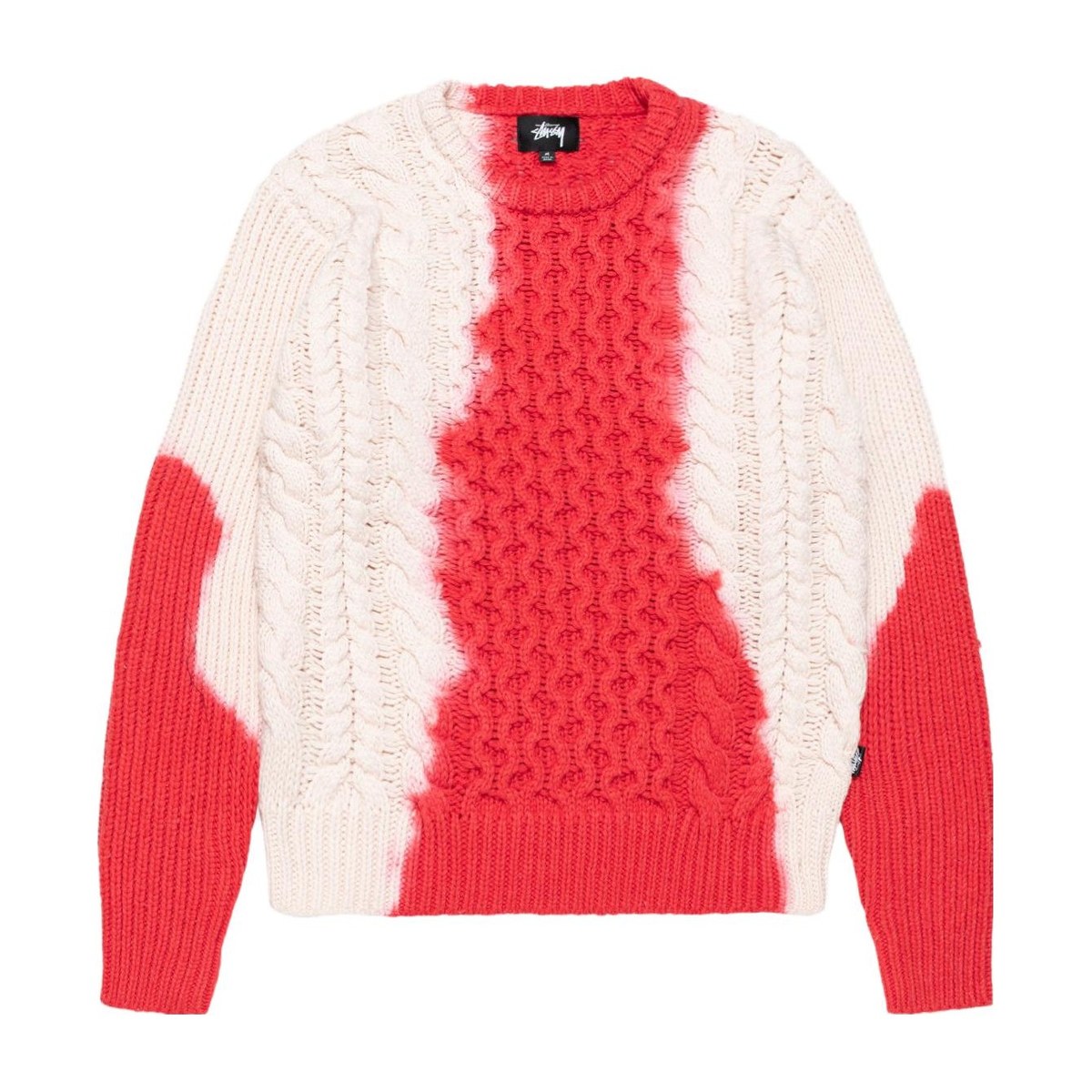 Stussy FW23 Tie Dye Fisherman Sweater