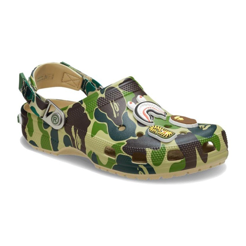 A BATHING APE x Crocs Classic Clog Camo