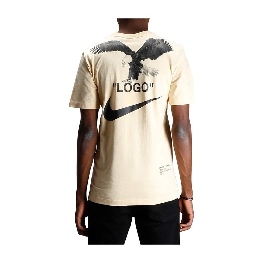 OFF-WHITE Large Logo T-Shirt Vanilla