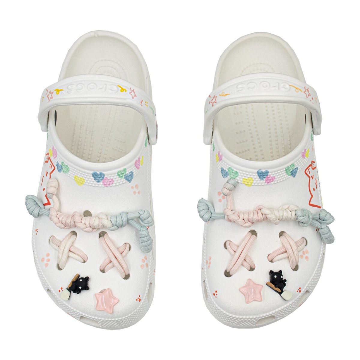 Crocs Classic Clog Pink Blue Gradient
